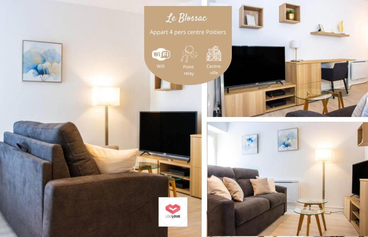 Le Blossac - Charmant T1Bis Entierement Neuf ! Poitiers Kültér fotó